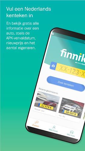 Finnik Kenteken Opzoeken Schermafbeelding 0