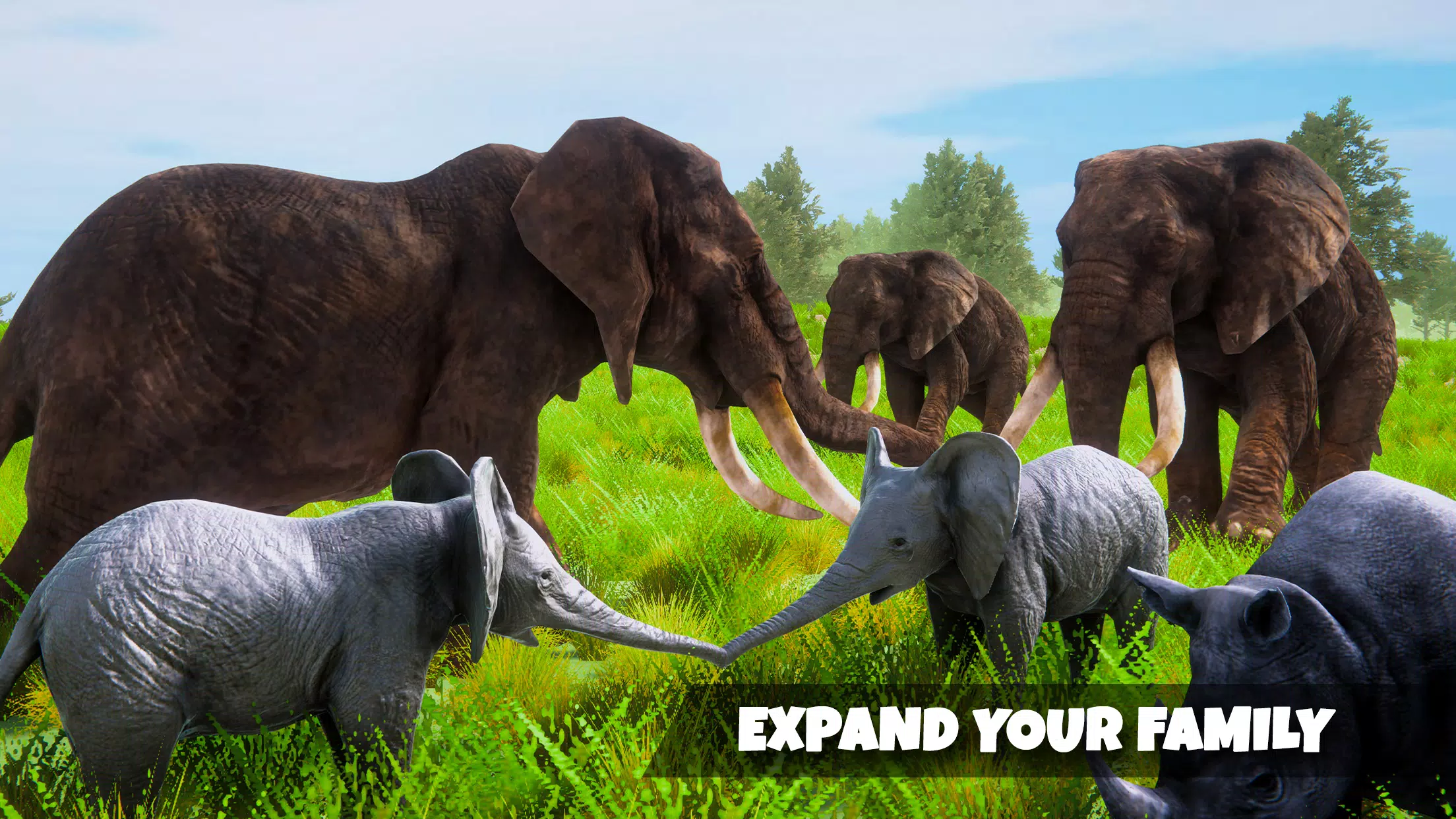 Elephant Simulator Wild Life Zrzut ekranu 0