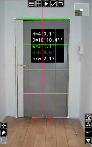 3D Measurement App - Plumb-bob Captura de tela 0