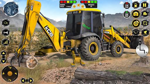 Heavy Excavator JCB Games スクリーンショット 1