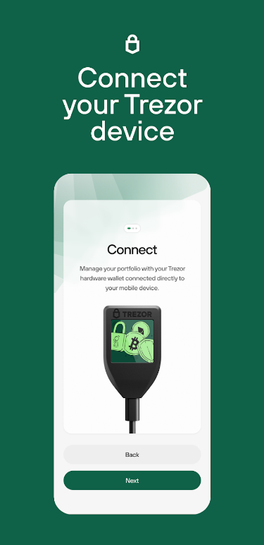 Trezor Suite Lite スクリーンショット 3