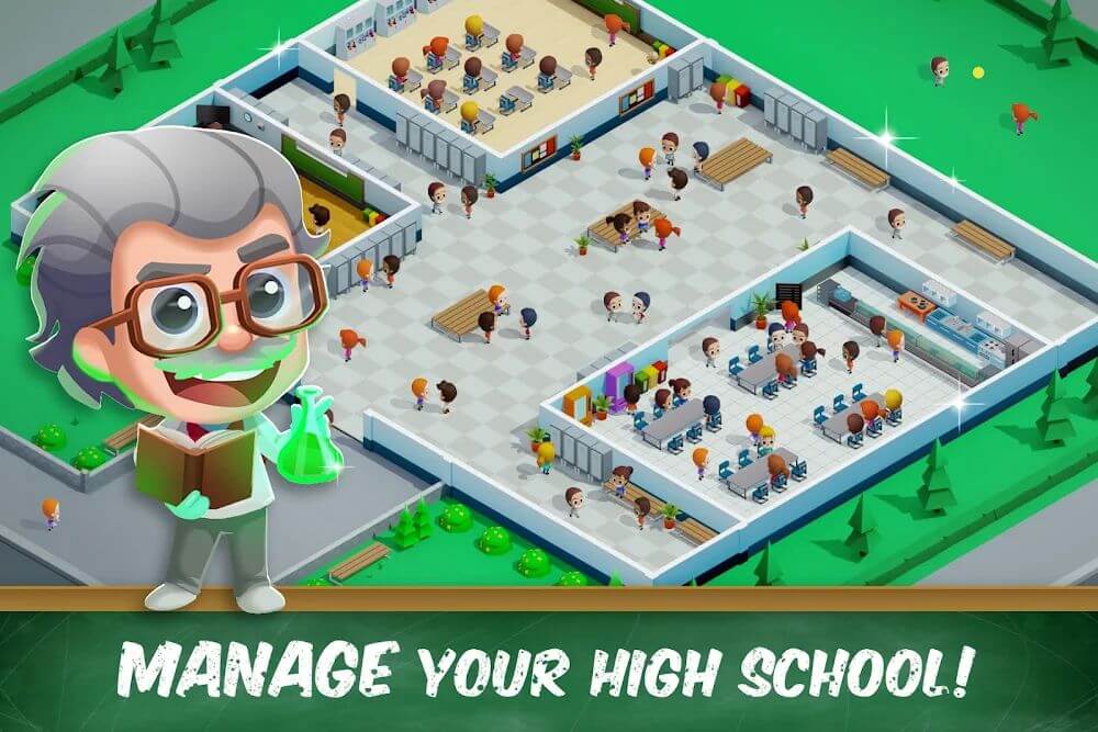 Idle High School Tycoon Mod 스크린샷 3