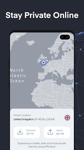 VPN Vault - Super Proxy VPN Captura de tela 2