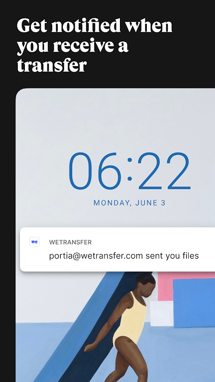 WeTransfer : File Transfer Capture d'écran 2