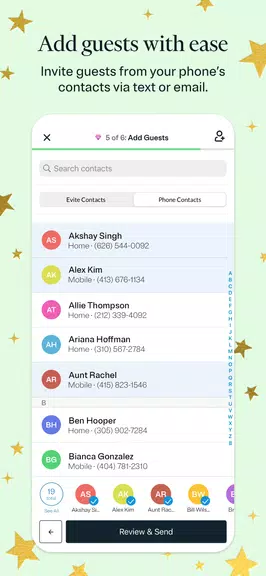 Evite: Email & SMS Invitations Screenshot 1