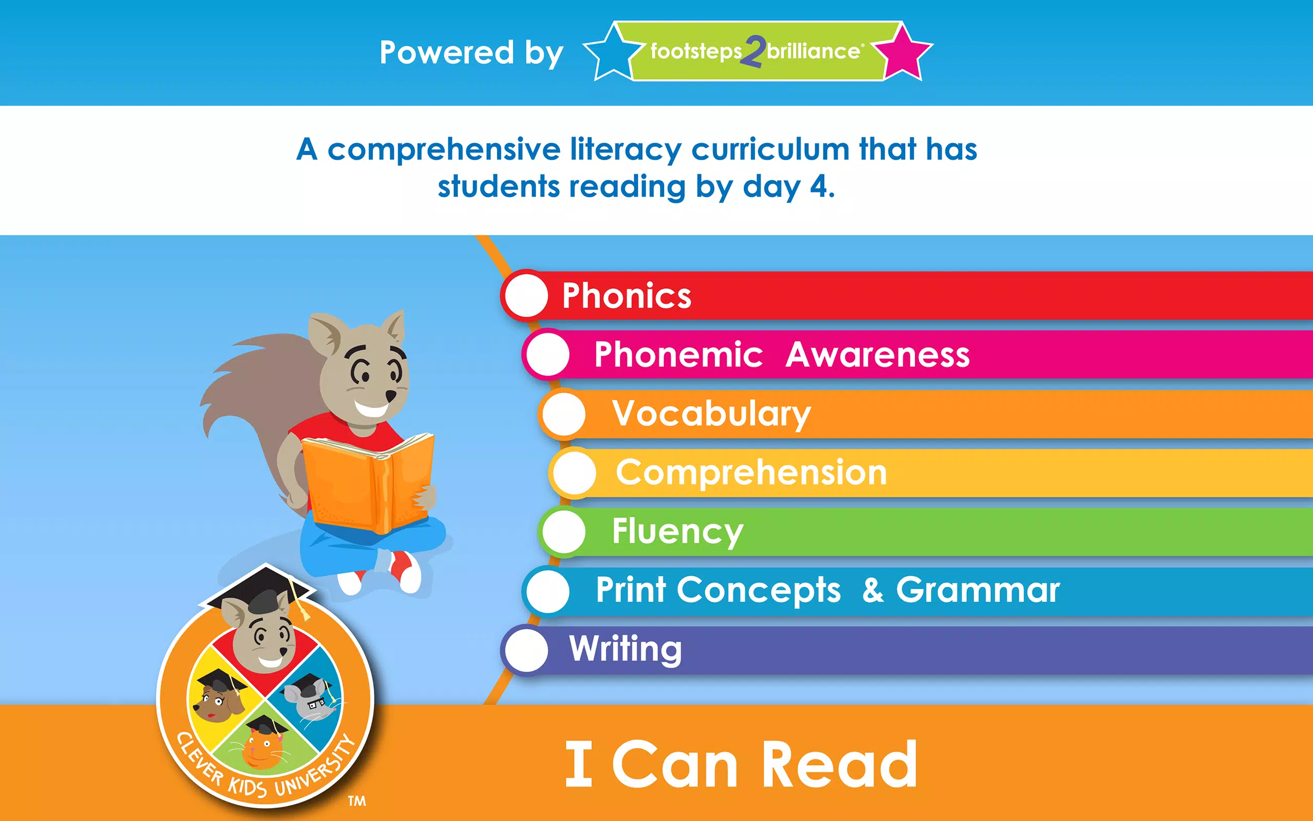 Clever Kids U: I Can Read 스크린샷 0