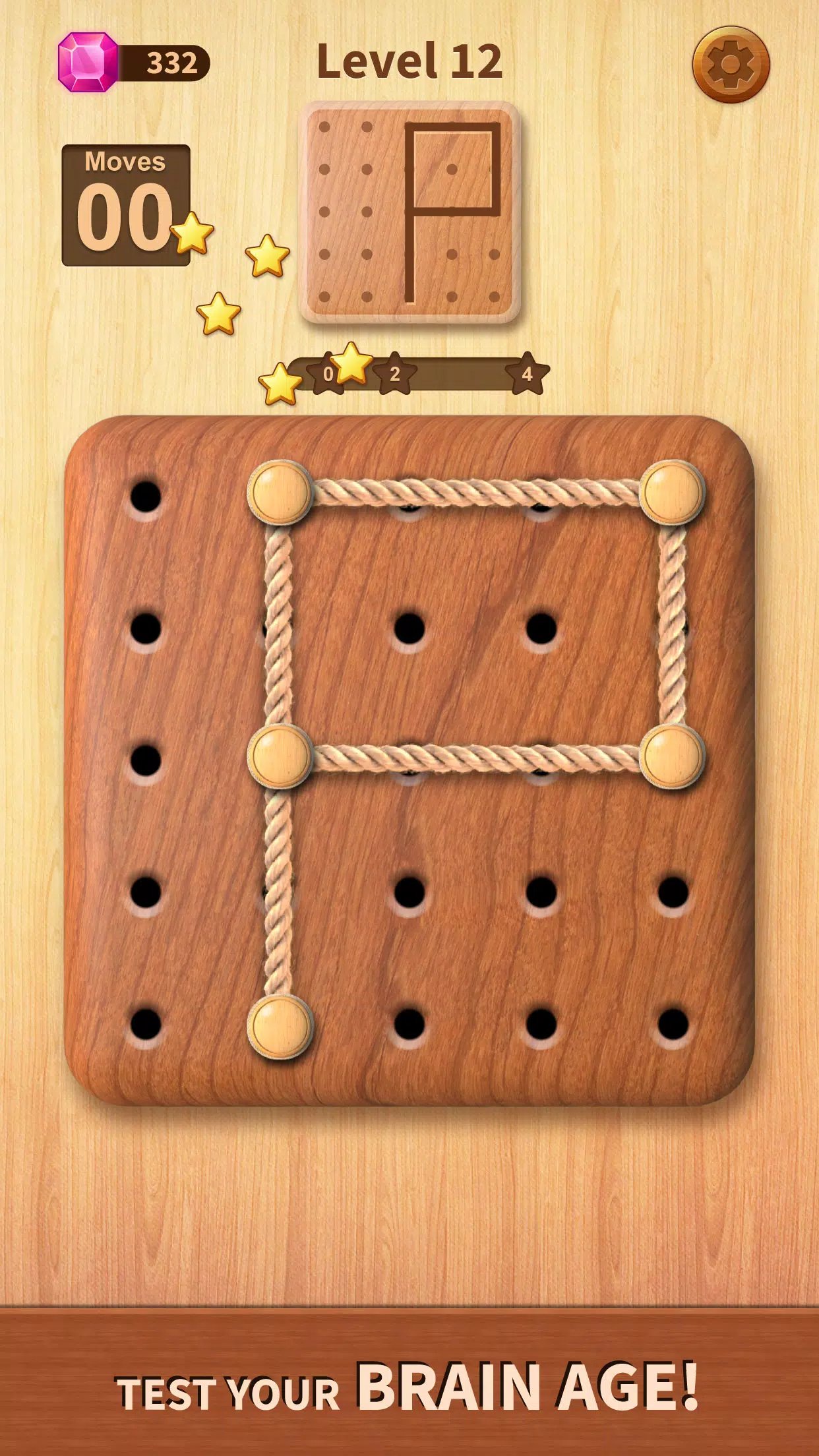 Rope Puzzle: Wooden Rope Games应用截图第1张