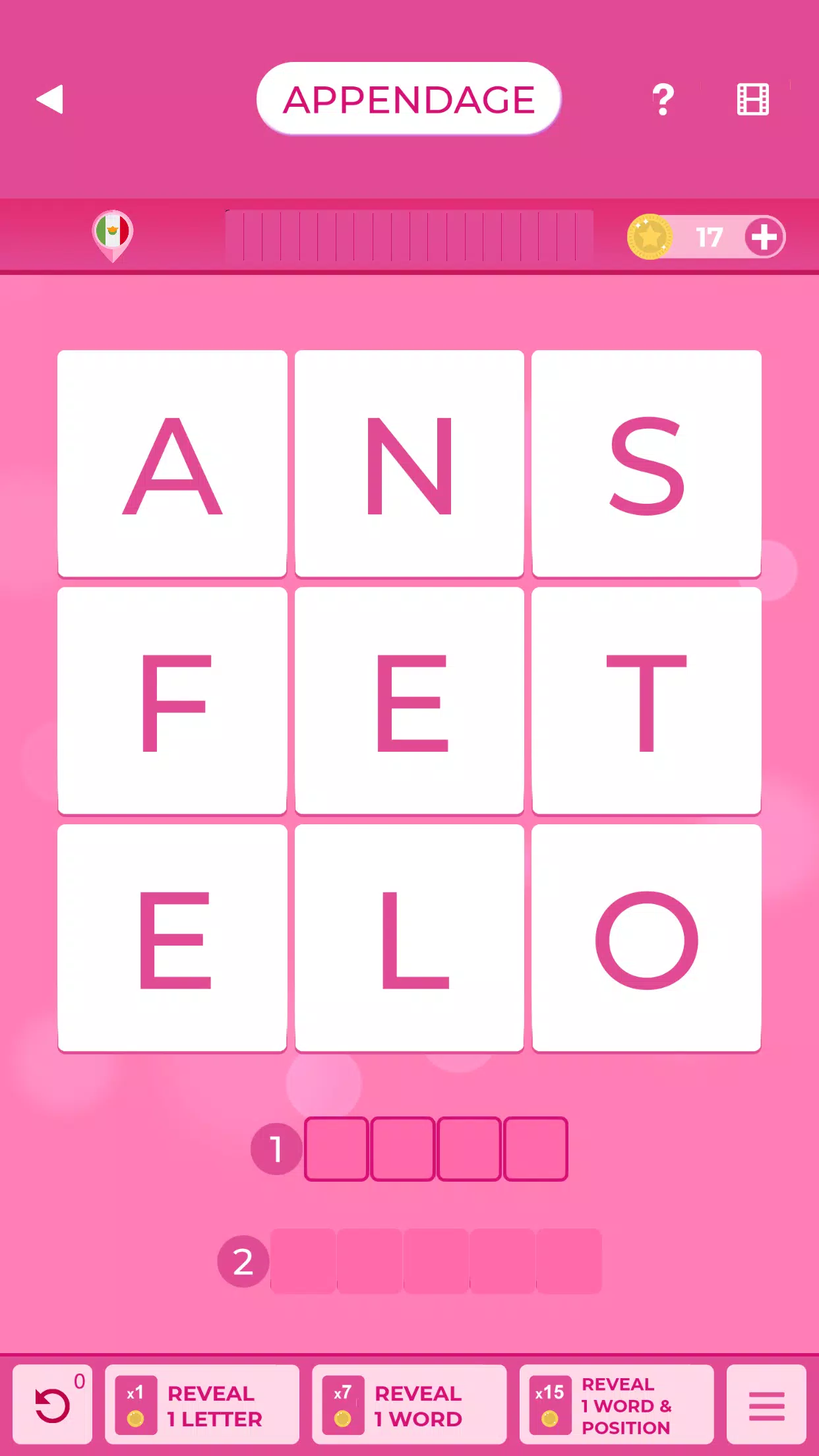 PINK WORD BRAIN Captura de pantalla 0