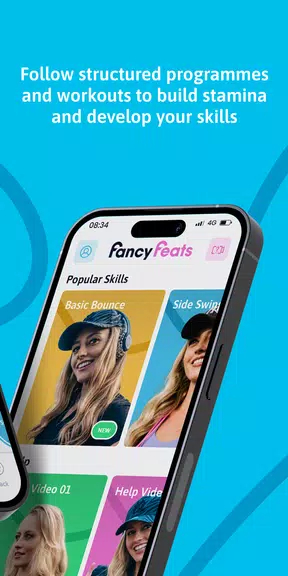 Fancy Feats -The Jump Rope App Zrzut ekranu 3