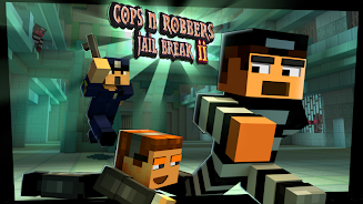 Cops N Robbers: Prison Games 2 Captura de tela 0