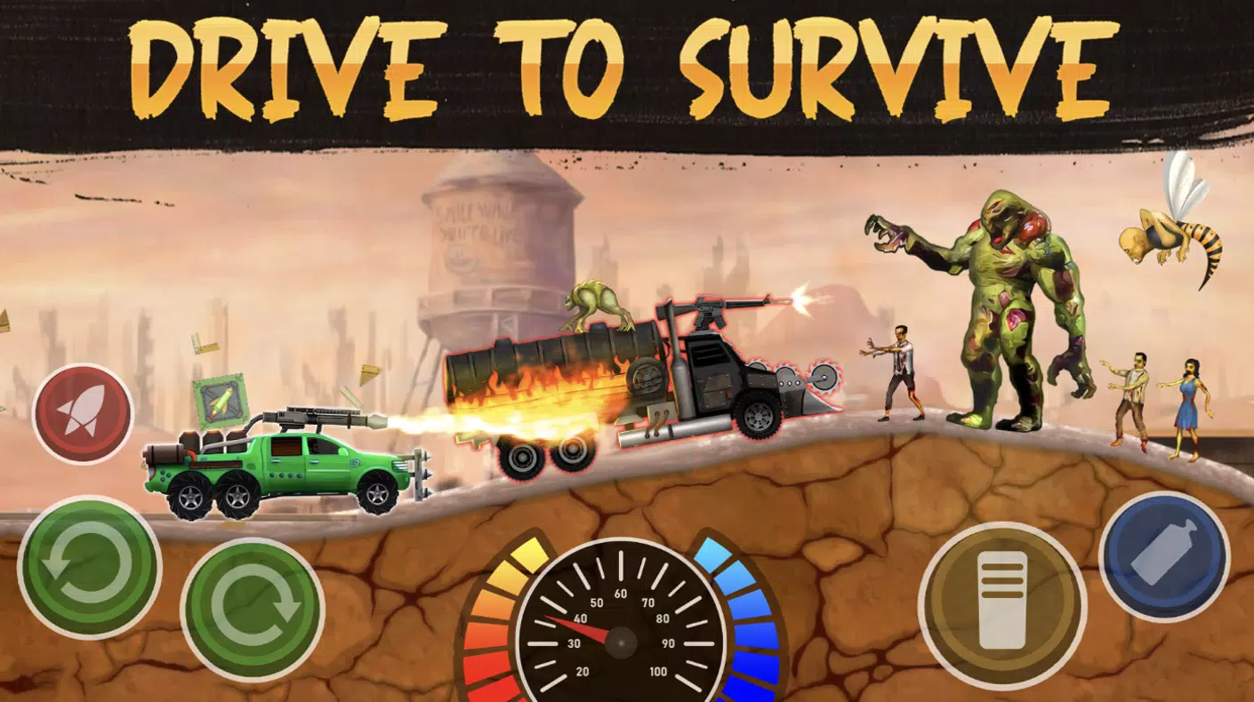 Zombie Crash Racing স্ক্রিনশট 0