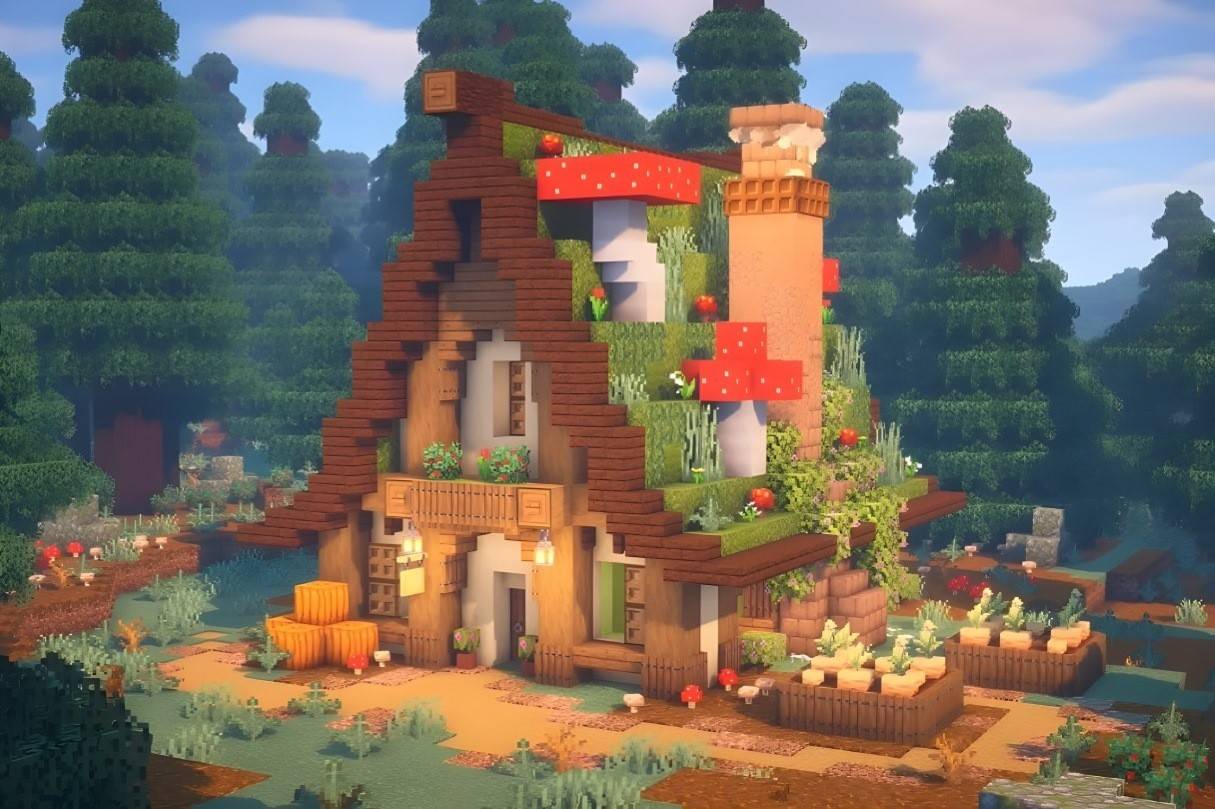 Modern botanical house design