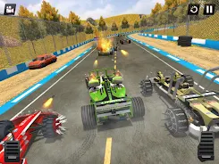 Formula Car Crash Racing Captura de tela 2