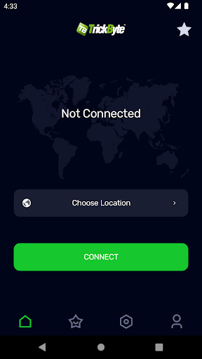 Trickbyte VPN Ảnh chụp màn hình 0