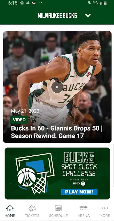 Bucks & Fiserv Forum App ภาพหน้าจอ 0