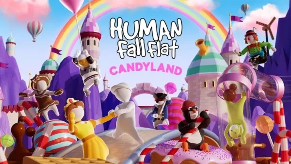 Candyland: новый уровень, выпущенный для Human Fall Flat Mobile