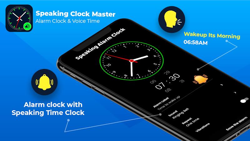 Speaking Clock - Talking Clock Zrzut ekranu 0