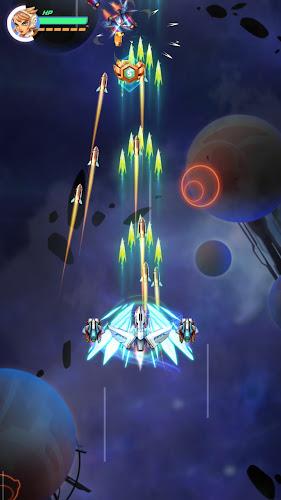 Galaxy Pirates: space shooting Schermafbeelding 2