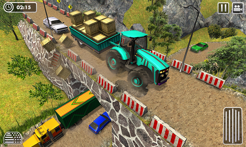 Tractor Trolley Cargo Drive Captura de tela 2