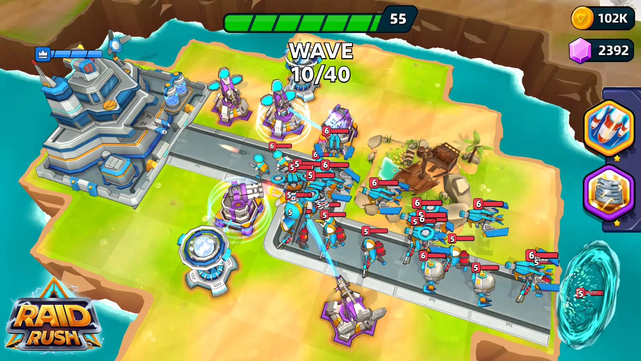Raid Rush應用截圖第0張