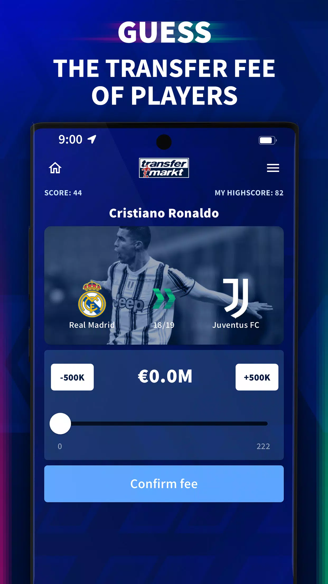 Transfermarkt: Football Quiz スクリーンショット 1