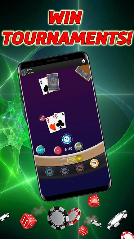 Black Jack for Winners: Card Game Captura de pantalla 0