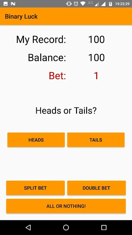 Binary Bet Game应用截图第0张