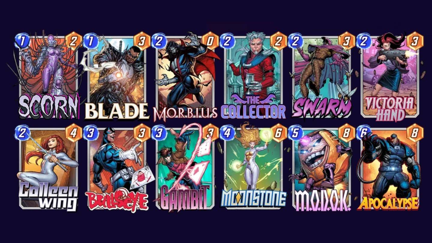 Discard deck recommendation from ensigame.com