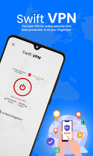 Swift VPN – Secure VPN Proxy Screenshot 1