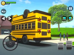 School Bus Simulator Driving Captura de tela 0