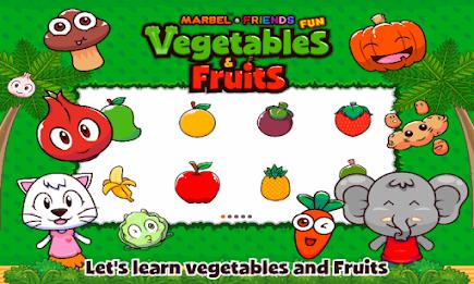 Marbel Fun Vegetable & Fruits Capture d'écran 1