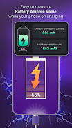 Ampere Battery Charging Meter स्क्रीनशॉट 0