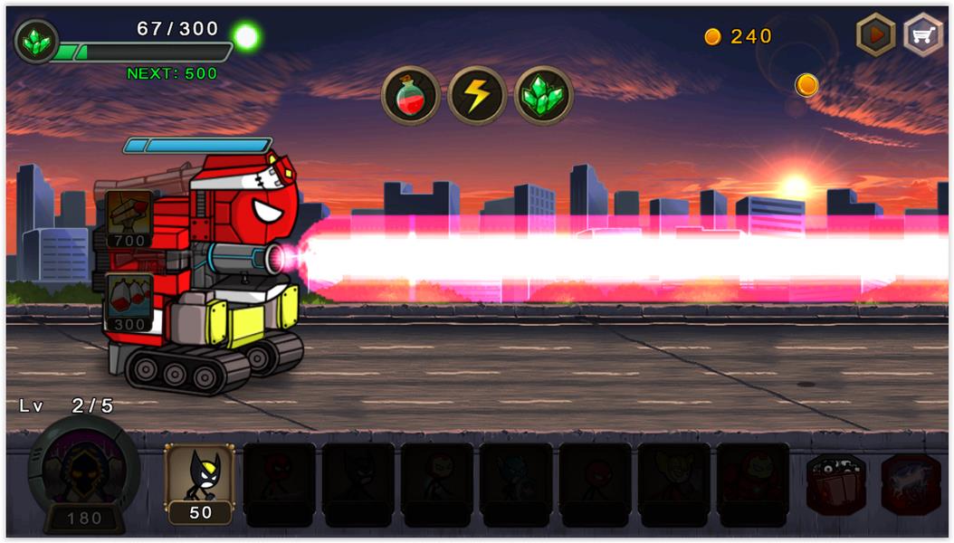 HERO WARS: Super Stickman Defense 스크린샷 2