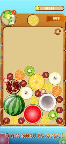 Fruit Merge - Addictive game. Zrzut ekranu 0