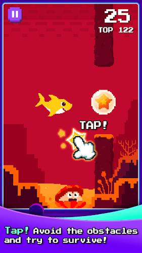 Baby Shark 8BIT : Finding Frie Ảnh chụp màn hình 1