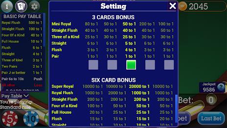 Mississippi Stud Poker Screenshot 3