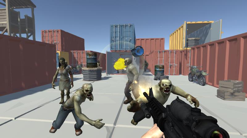 Schermata Zombie Shooting 3D Offline 2