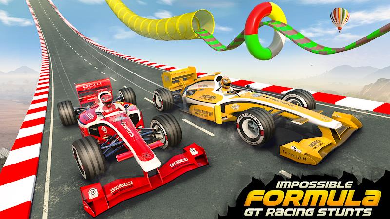 Formula Car GT Racing Stunts ဖန်သားပြင်ဓာတ်ပုံ 0