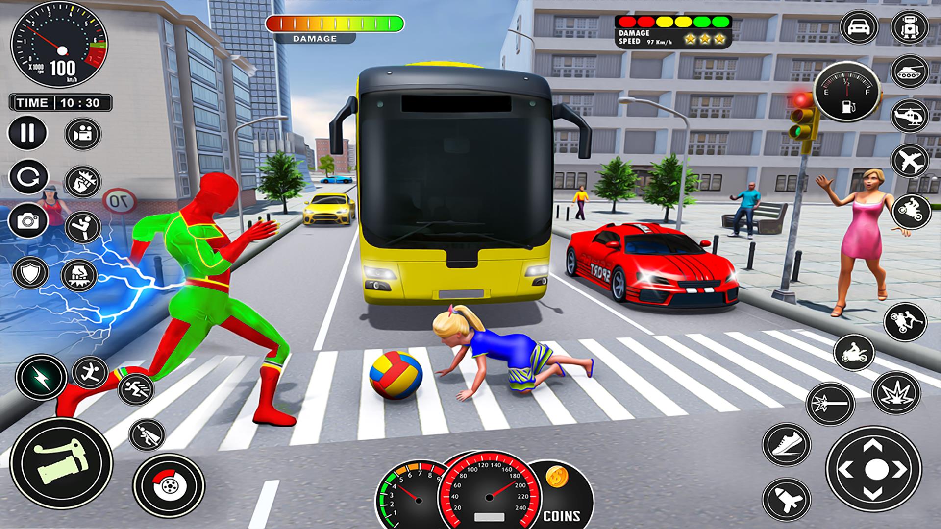 Rope Superhero Games Rope Hero Screenshot 1