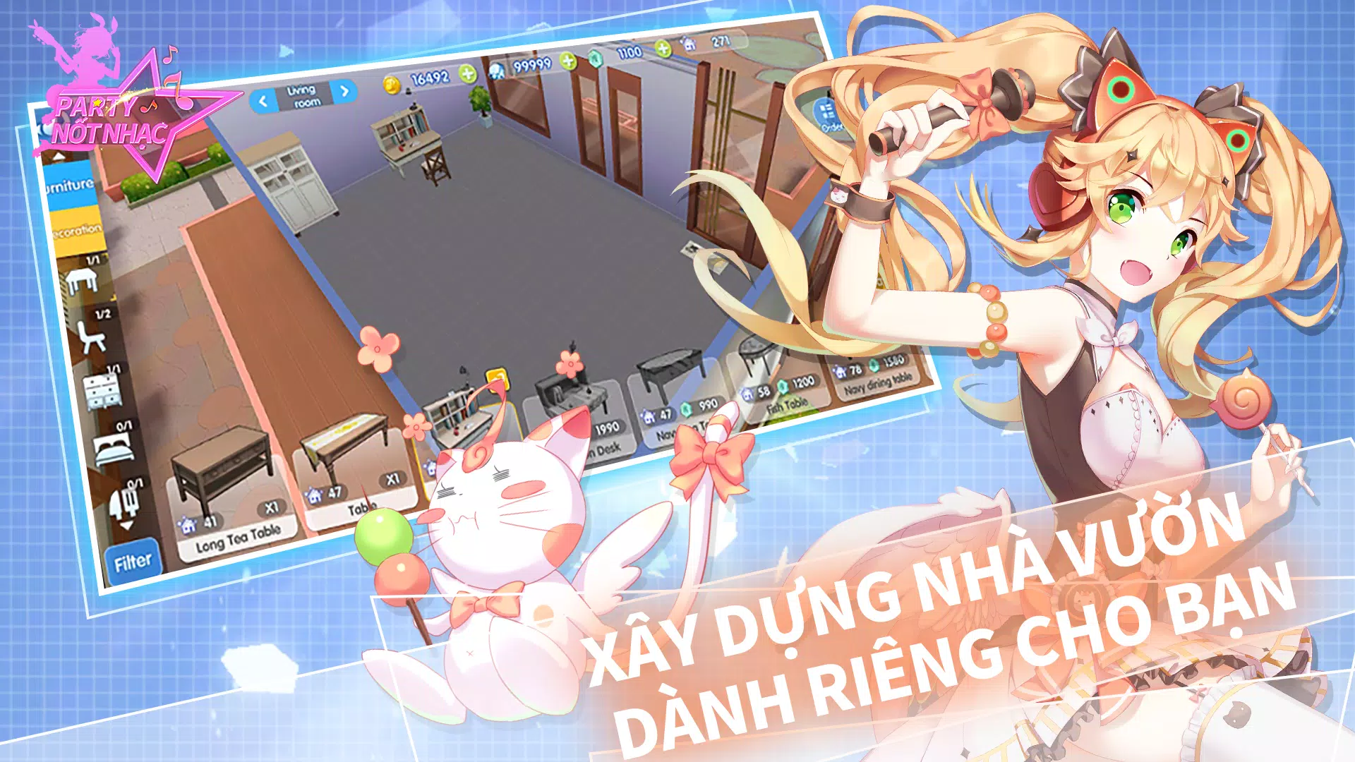 Party Nốt Nhạc:Ngôi Sao Rực Rỡ Скриншот 3