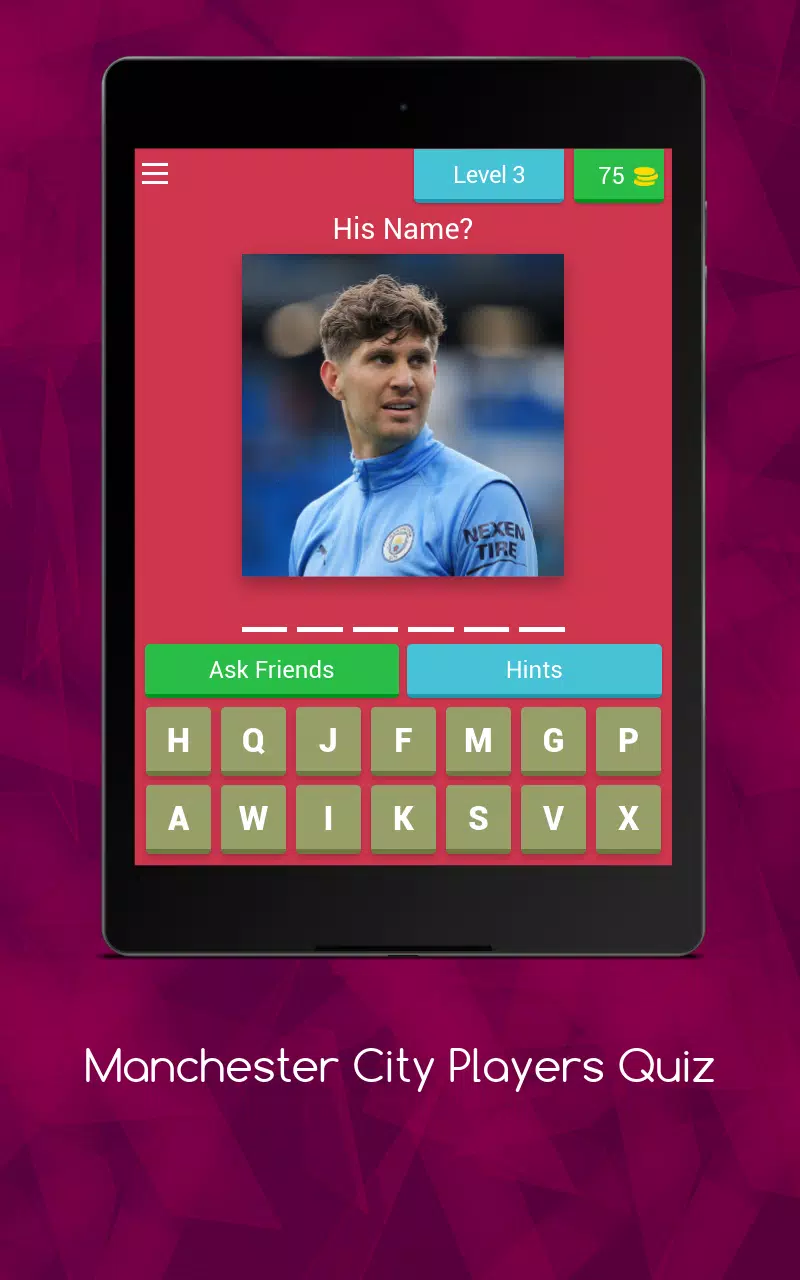 Manchester City Player's Quiz Screenshot 3