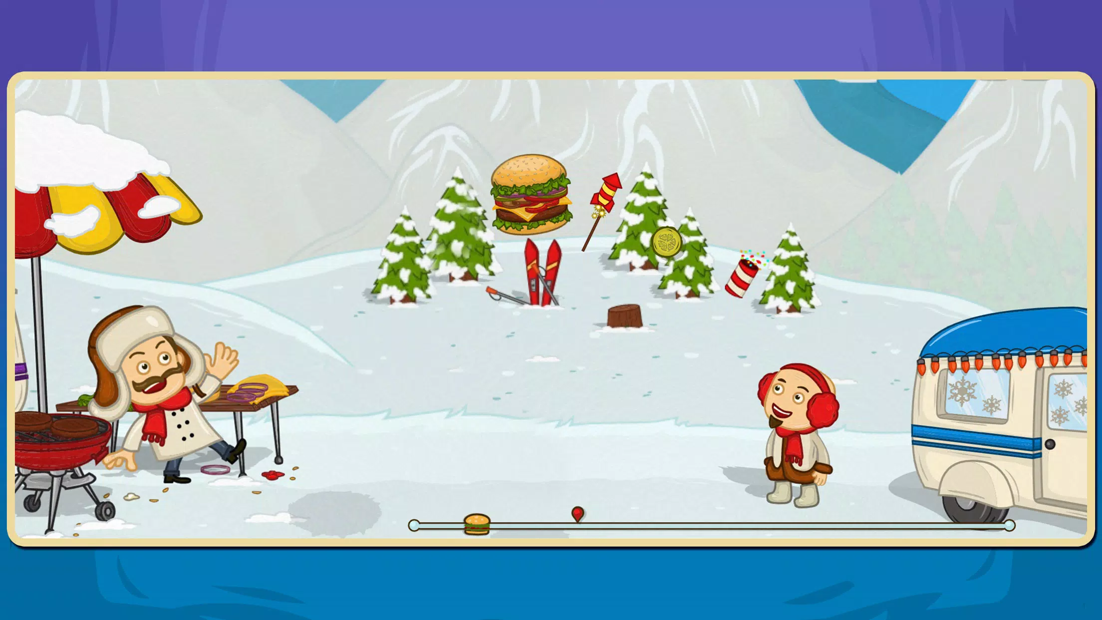 Mad Burger 2: Xmas edition Ảnh chụp màn hình 0