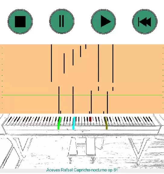 Virtual Pianola Schermafbeelding 0