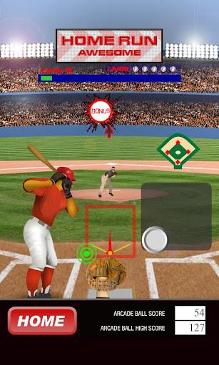 Baseball Homerun Fun ภาพหน้าจอ 1