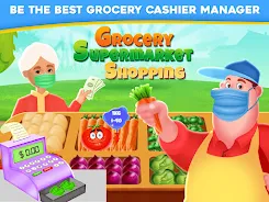 Grocery Shopping Cash Register 스크린샷 0