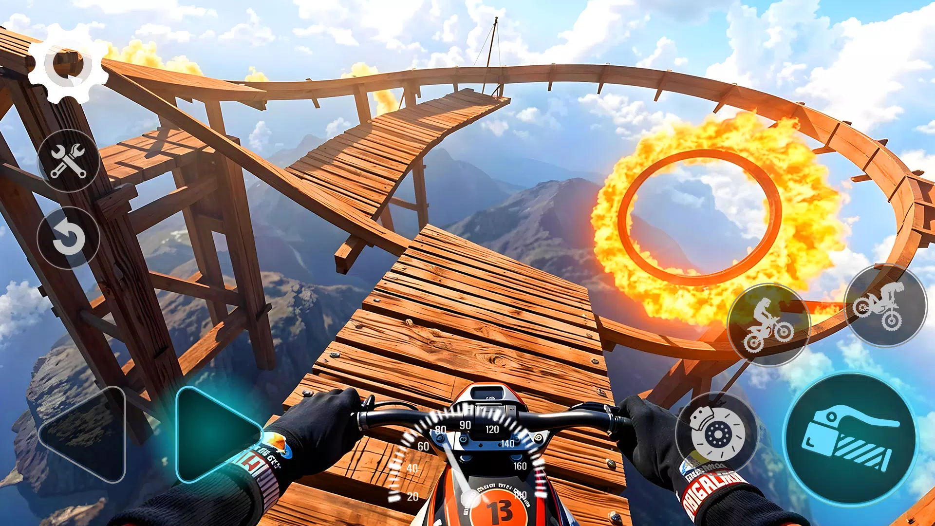 Stunt Bike Racing Challenge 3D স্ক্রিনশট 0