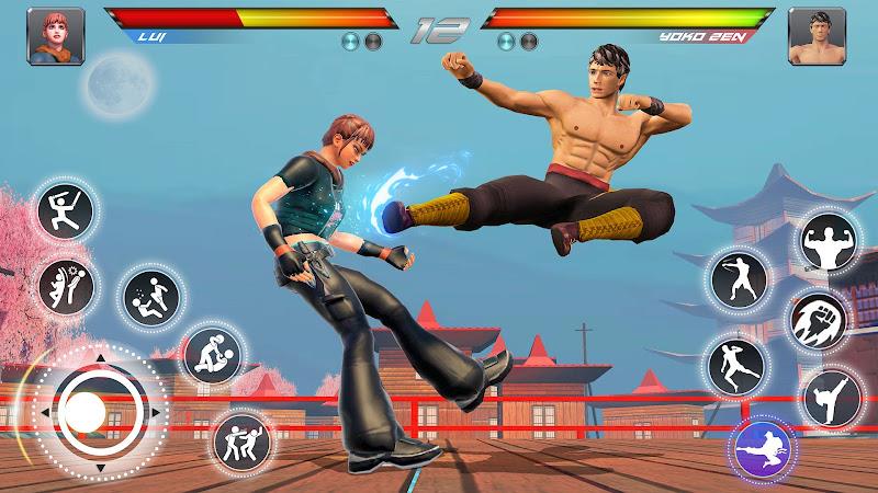 Kung Fu Karate Boxing Games 3D Zrzut ekranu 0