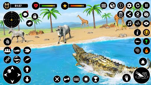 Crocodile Games - Animal Games Tangkapan skrin 2