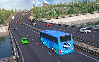 US Coach Bus Driving Game 2024 Capture d'écran 1