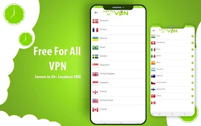 GreenVPN - SuperVPN Master 스크린샷 1